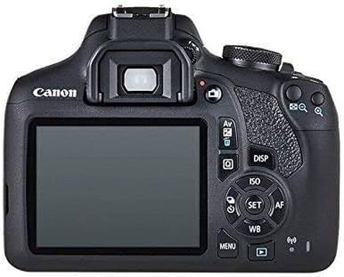 Canon EOS 2000D (T7) EF-S 18-55mm III Kit with Canon EF 50mm f/1.8 STM Lens and Basic Lens Accessory Bundle - Includes: 500mm Telephoto Preset Lens, Professional EF T-Mount and Much More (Renewed) in Saudi Arabia