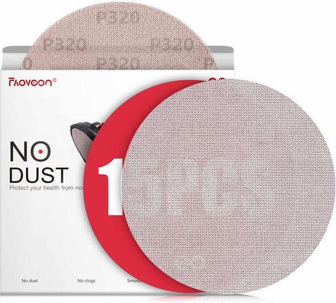 9 Inch Sanding Disc Drywall Sandpaper, Dust Free Sanding Drywall Sander Pads, 15 Pack 220 Grit in Kuwait