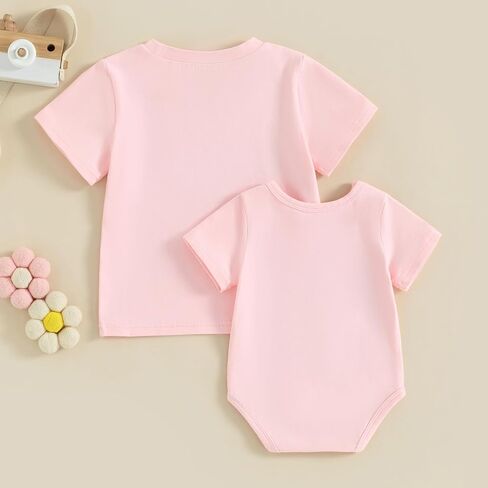 Big Brother Little Brother Big Sister Little Sister Sibling Matching Outfits Newborn Clothes Gift T-shirt Bodysuit Set in Kuwait