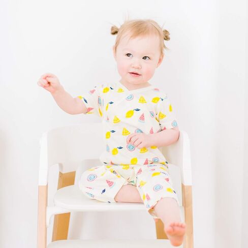 Babysoy قصيرة الأكمام العضوية نمط كيمونو رومبير Shortall in Kuwait
