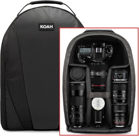 عدسة Fujifilm مقاس 35 مم f/2 WR (أسود) مع حزمة ملحقات التركيز وحقيبة ظهر للكاميرا in Kuwait