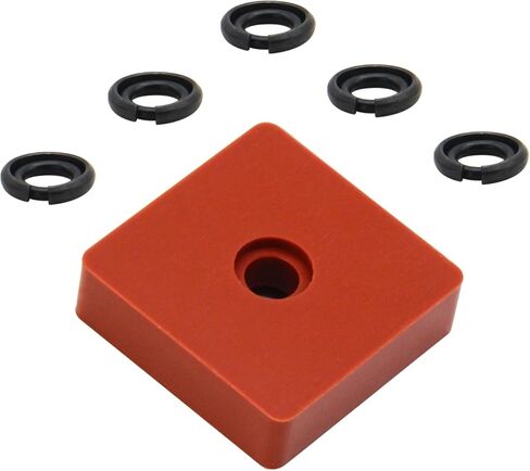 حلقة تثبيت مفتاح الربط مقاس 3/8 بوصة مع حلقة على شكل حرف O تناسب مفاتيح الربط اللاسلكية من ميلووكي، حلقة خنزير الصدمات تأتي مع أداة تثبيت حلقة تثبيت السندان (5 مجموعات) in Kuwait