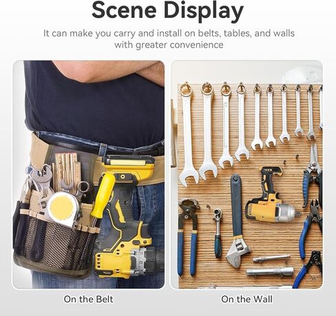 مشابك حزام Thaekuns لديوالت، 6 قطع 304 مشابك حفر من الفولاذ المقاوم للصدأ مع مسامير لـ Dewalt N268241 مناسبة لأدوات الطاقة 20 فولت DCD980 DCD980L2 DCD985L2 DCD985 in Kuwait