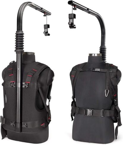 FLYCAM Flowline 500N دعم الجسم الاحترافي لتثبيت الكاميرا (10-12 كجم/22-26.4 رطل)(FLCMFLN500N) | سترة مثبتة لكاميرات الفيديو وكاميرات الفيديو in Kuwait