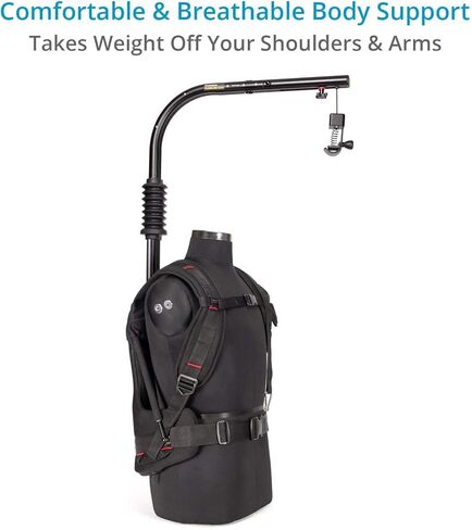 FLYCAM Flowline 500N دعم الجسم الاحترافي لتثبيت الكاميرا (10-12 كجم/22-26.4 رطل)(FLCMFLN500N) | سترة مثبتة لكاميرات الفيديو وكاميرات الفيديو in Kuwait