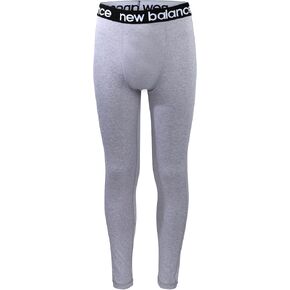 New Balance Boys' Base Layer Pants - Insulated Compression Pants for Boys - Long Underpants Leggings for Cold Weather (8-20)