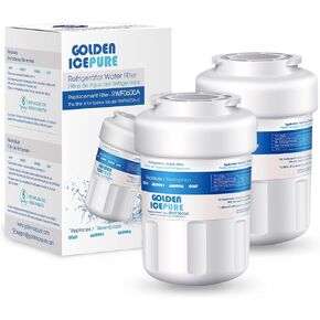 GOLDEN ICEPURE MWF Refrigerator Water Filter Replacement for GE SmartWater MWFA, 1PACK, GWF, GWFA, RWF0600A, FMG-1, WFC1201, GSE25GSHECSS, PC75009, 197D6321P006, Kenmore 9991, PC83879, GSL25JFTABS in Saudi Arabia