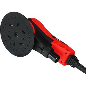 Random Orbital Sander Brushless 350W 3A Multi-function Variable Speed Electric Corded Orbital Sanders Machine for Woodworking, car，Drywall Sanding, Polishing，Random Color