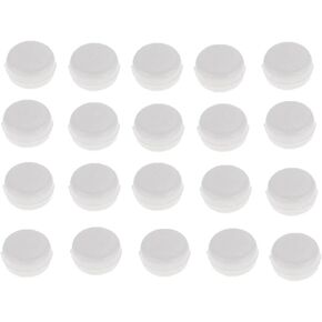 20Pcs Rattle Box Noise Maker Insert Squeaker Plastic Ring Box Repair Fix Rattle Accessories 15mm