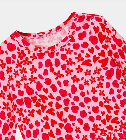 Bamboo Viscose Baby Girl Onesie Long Sleeve Bodysuit Infant Dresses in Kuwait