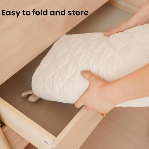 سجادة لعب الأطفال المحمولة من كونسي، سجادة أطفال ناعمة وقابلة للطي للأرضية، سجادة لعب وقت البطن غير قابلة للانزلاق وقابلة للغسل للطفل الصبي أو الفتاة، سجادة زحف للأطفال بقطر 47 بوصة للاستخدام الداخلي والخارجي in Kuwait