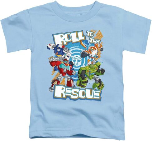 Transformers Roll to The Rescue Unisex Toddler T Shirt for Boys and Girls in Saudi Arabia