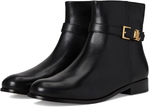 Ralph Lauren Women's Brooke Burnished Leather Bootie in Saudi Arabia