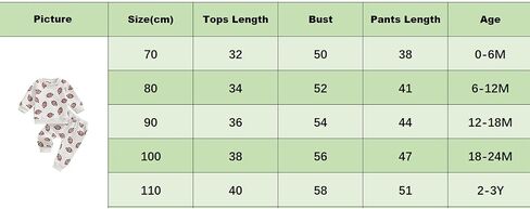 Baby Boys Girls Fall Clothes Football Print Long Sleeve Crew Neck Sweatshirt Elastic Pants 2Pcs Track Suit Outfits in Kuwait
