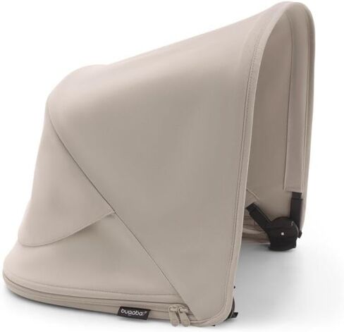 Bugaboo Fox 5 Sun Canopy Misty White with UPF 50 Sun Protection Treatment and Peekaboo Panel in Kuwait