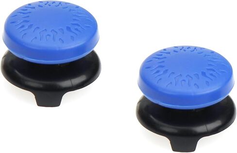 Amazon Basics PlayStation 4/5 Controller Thumb Grips - 2-Pack, Blue in Saudi Arabia