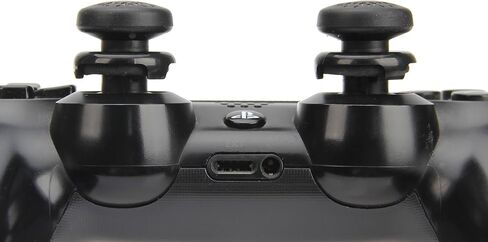 Amazon Basics PlayStation 4/5 Controller Thumb Grips - 2-Pack, Blue in Saudi Arabia