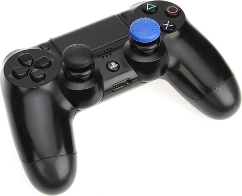 Amazon Basics PlayStation 4/5 Controller Thumb Grips - 2-Pack, Blue in Saudi Arabia