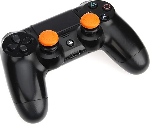 Amazon Basics PlayStation 4/5 Controller Thumb Grips - 2-Pack, Blue in Saudi Arabia