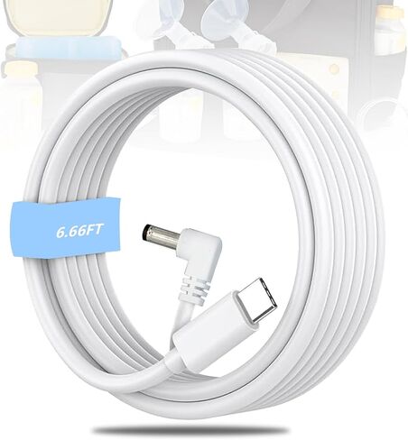 شاحن محول USB 9 فولت لمضخة الثدي المتقدمة Medela Pump-in-Style يستبدل الجزء #67174 أو 920.7010 9207010 (كابل شاحن USB C) in Saudi Arabia
