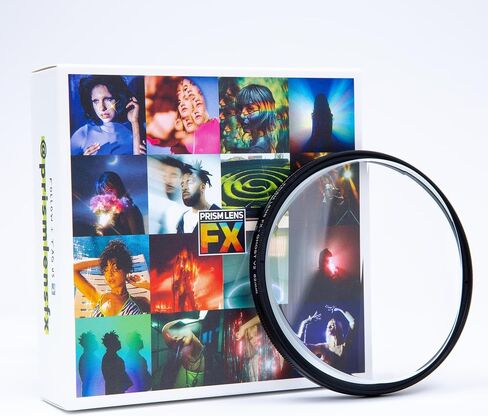 Prism Lens FX Ghost FX Filter | Version 02 | 95mm Circular Threaded | Creates a Double Motion Blur/Ghost Effect Leaving Your Center Subject Unaffected | Rotatable to Accentuate Key Elements! in Saudi Arabia