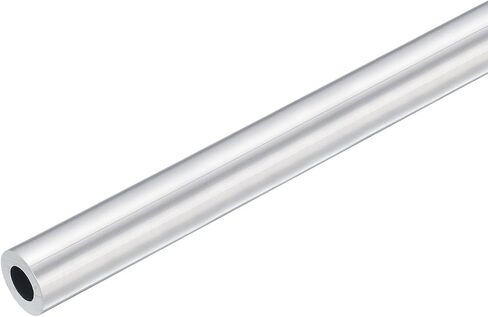 uxcell 6063 Aluminum Round Tube, 15mm OD 12mm Inner Dia 400mm Length Pipe Tubing for Industry DIY Projects in Saudi Arabia