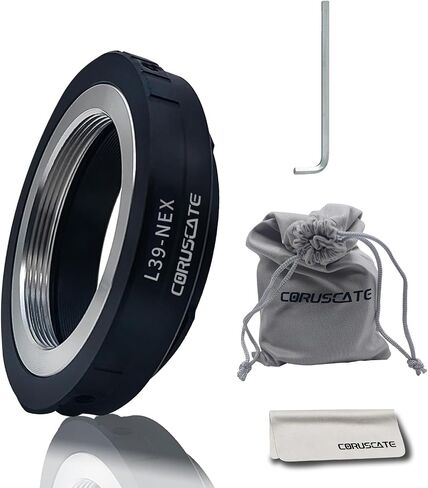 L39 to NEX Lens Mount Adapter Compatible with for LM M39 L39 LTM 39mm Lens to NEX E-Mount Camera.a7R,a7C,a7 IV,a7 III,a7 II,a7 a5100,a5000,a3500,a3000,NEX-7,NEX-6,NEX-5T,NEX-5R,NEX-5N in Saudi Arabia