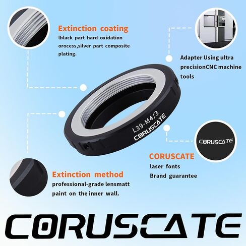 L39 to NEX Lens Mount Adapter Compatible with for LM M39 L39 LTM 39mm Lens to NEX E-Mount Camera.a7R,a7C,a7 IV,a7 III,a7 II,a7 a5100,a5000,a3500,a3000,NEX-7,NEX-6,NEX-5T,NEX-5R,NEX-5N in Saudi Arabia