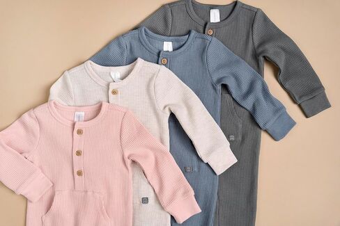 Modern Moments Unisex Baby Mini Waffle Romper in Saudi Arabia