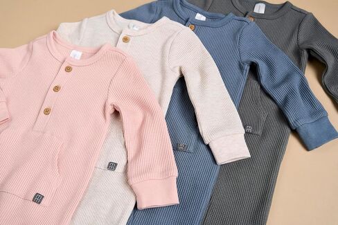 Modern Moments Unisex Baby Mini Waffle Romper in Saudi Arabia