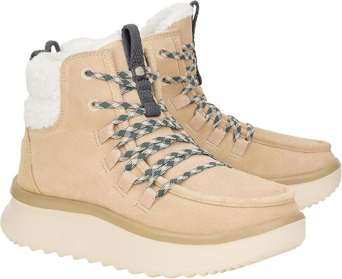 Hey Dude Women's Wendy Peak Apres Suede Cozy Ankle Boot in Saudi Arabia