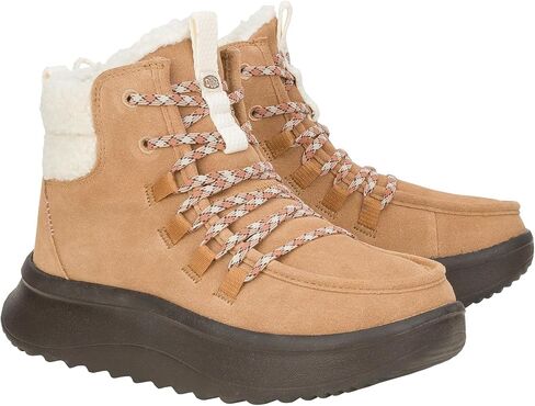Hey Dude Women's Wendy Peak Apres Suede Cozy Ankle Boot in Saudi Arabia