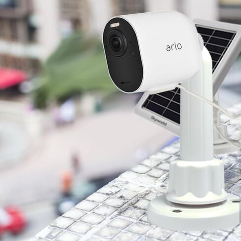 Wall Mount Bracket Compatible with Eufy Cameras &Wyze Cam &Arlo Cameras &Ring Camera .360 Degree Adjustable Bracket with 1/4 Screw Head for Surveillance Camera and Solar Panel (White 3pcs) in Saudi Arabia
