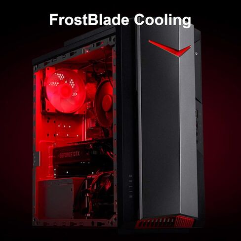 Acer Nitro 50 N50-656-UR12 Gaming Desktop | Intel Core i5-14400F 10-Core Processor | NVIDIA GeForce RTX 3050 | 16GB DDR5 5600MHz | 1TB PCIe Gen 4 SSD | Intel Wi-Fi 6E AX211 | Windows 11 Home in Saudi Arabia