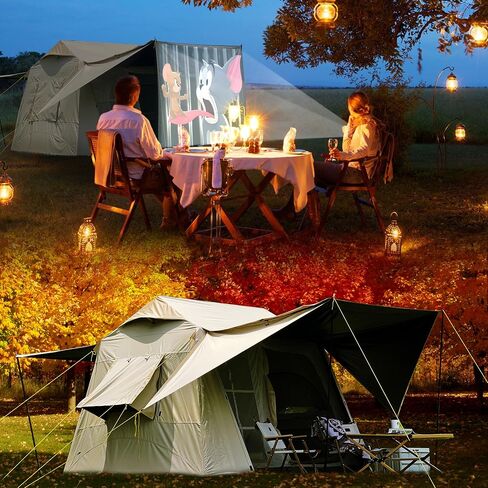 ONTYZZ 4 Person Large Waterproof Camping Tents Family Tent Canopy All-in-One Dome Tents for Camping Hiking Outdoor Picnic 240 * 210 * 185cm in Saudi Arabia