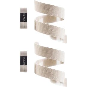 ارتداء Moi Rib Elastic لأحذية الباليه Pointe، قطعتان، وحدات مقطوعة مسبقًا، 50 سم، وردي فاتح (DIV58P2SAL) in Kuwait