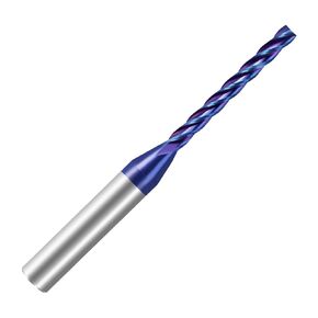 2PCS STF445 NACO Coating Up Cut Spiral CNC Router Bit 1/4 inch Shank 1/8 inch Cutting Diameter End Mill for 2D 3D Wood Cut 1/8x1-1/4x 2-1/2"…