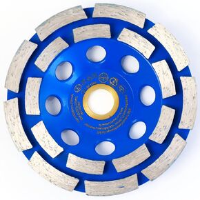 S&R Diamond Cup Wheel 4.5 Inch - Universal Grinding Disc for Concrete, Stone, Masonry - Compatible with Angle Grinders