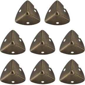 8pcs Metal Decorative Corner Frame Edge Protector for Furniture Bronze Color in Kuwait