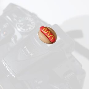 Hot Dog Camera Hot Shoe Cover Cap Protector Cute Funny for Canon Nikon Fujifilm DSLR SLR Camera