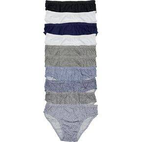 Andrew Scott Men's Cotton Color Sport Briefs Underwear - 6 Pack & 10 Pack