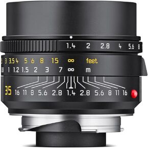 Leica 35mm f/1.4 Summilux-M ASPH Lens (Black)