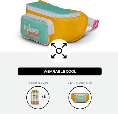 Igloo Lilac Breeze RETRO FANNY PACK in Saudi Arabia