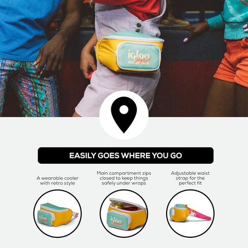Igloo Lilac Breeze RETRO FANNY PACK in Saudi Arabia