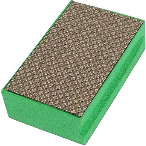 Unifizz Diamond Grinding Block Hand Polishing Pad 800 Grit Polishing Pads Diamond Hand Grinding Grinding Block, White 1pcs in Saudi Arabia