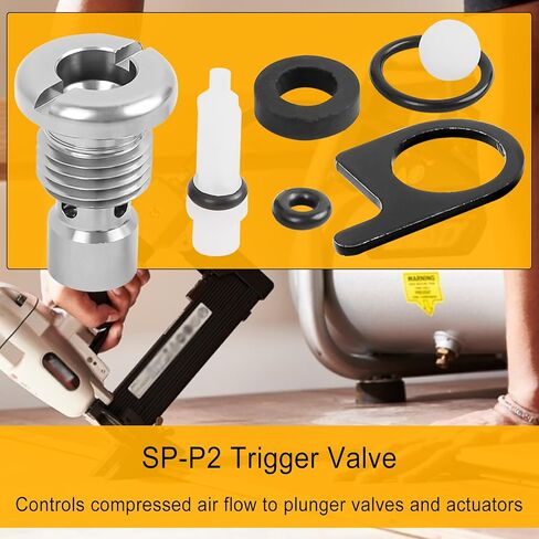 SP-P2 SP-P3 استبدال صمام المكبس وصمام الزناد 884-111 875-638 مناسب لـ Hitachi NR83A NR83A2 NR83A2(S) NR83A3 تأطير المسامير in Kuwait