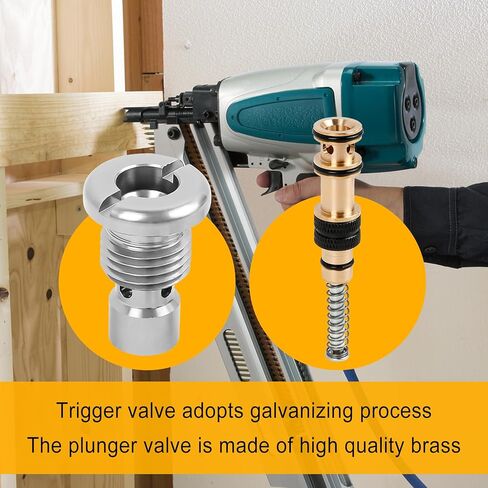 SP-P2 SP-P3 استبدال صمام المكبس وصمام الزناد 884-111 875-638 مناسب لـ Hitachi NR83A NR83A2 NR83A2(S) NR83A3 تأطير المسامير in Kuwait