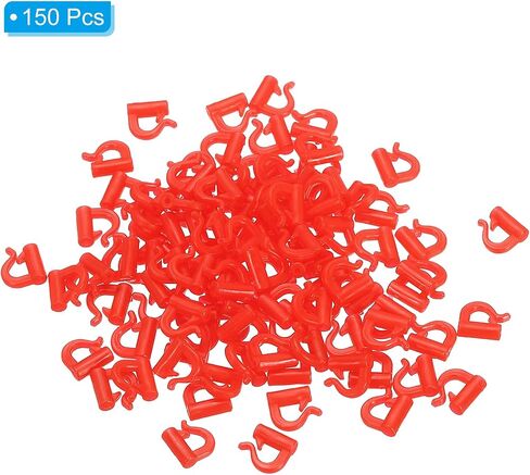 PATIKIL Fishing Spinner Clevis Easy Spin D-Shaped Plastic Links for Lure Fishing Spoon Spinnerbait Inline Parts Accessory in Saudi Arabia