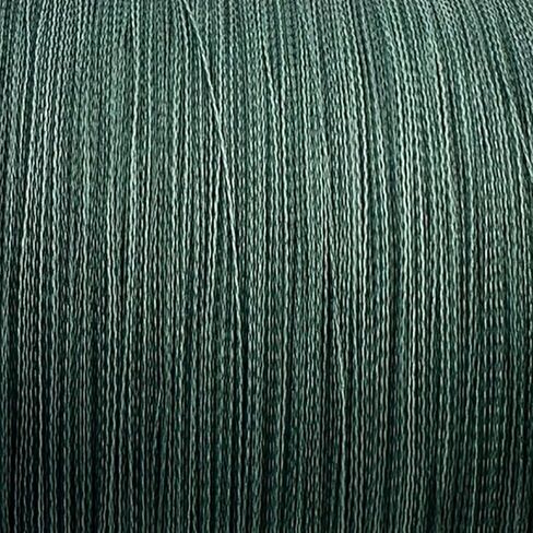 FINS XS Big Game Braid - USA Made - 8-End Round Abrasion Resistant Braided Fishing Line for Freshwater/Saltwater Trolling and Bottom Fishing - Green - 80 lb - 300 Yds in Saudi Arabia