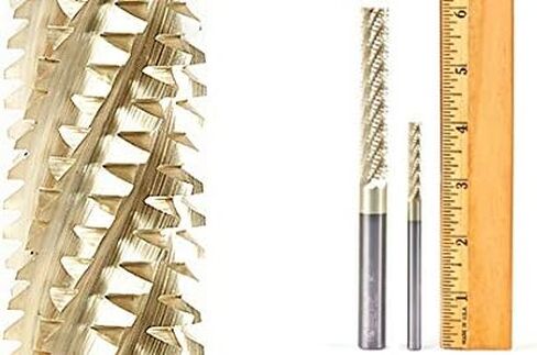 أداة Amana - 46306 CNC من الكربيد الصلب المطلي ZRN على شكل قرص العسل 1/4 قطر × 1-1/4 × in Saudi Arabia